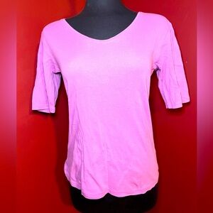 J Jill Elbow Sleeve Top
